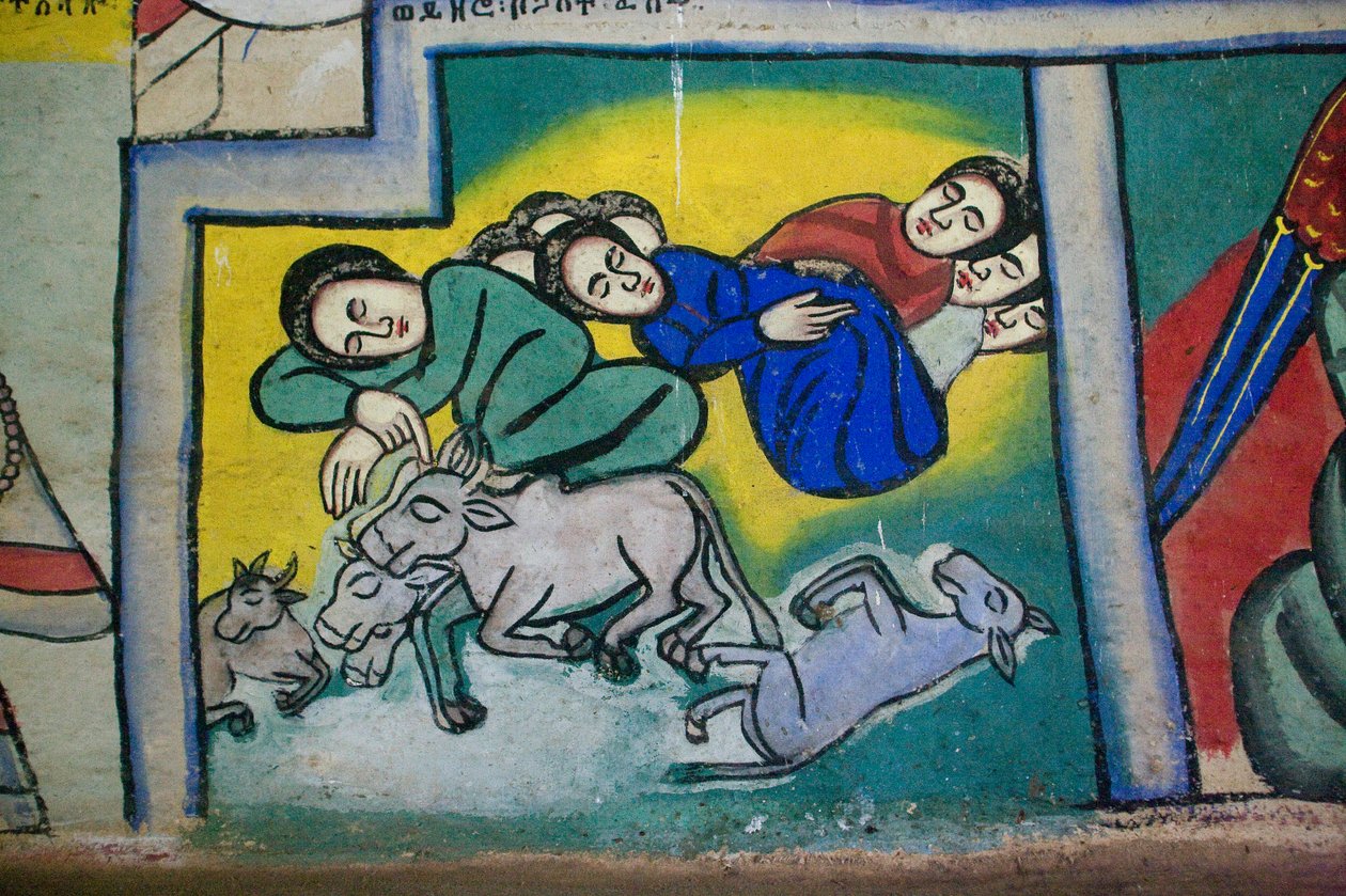Debre Sina Maryam Kirche, Gorgora, Tana-See, Äthiopien, Afrika von Unknown