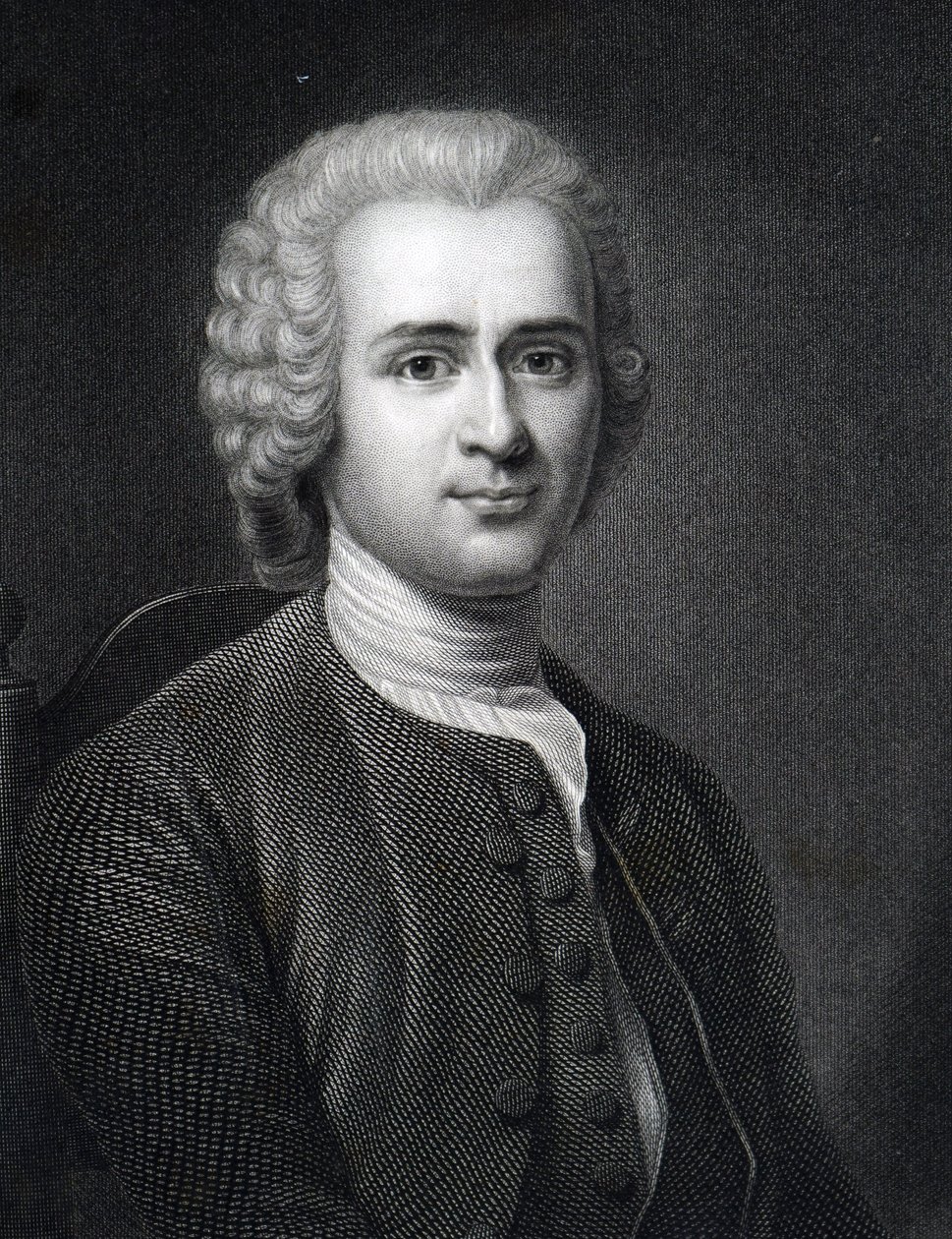 Jean-Jacques Rousseau von Unknown
