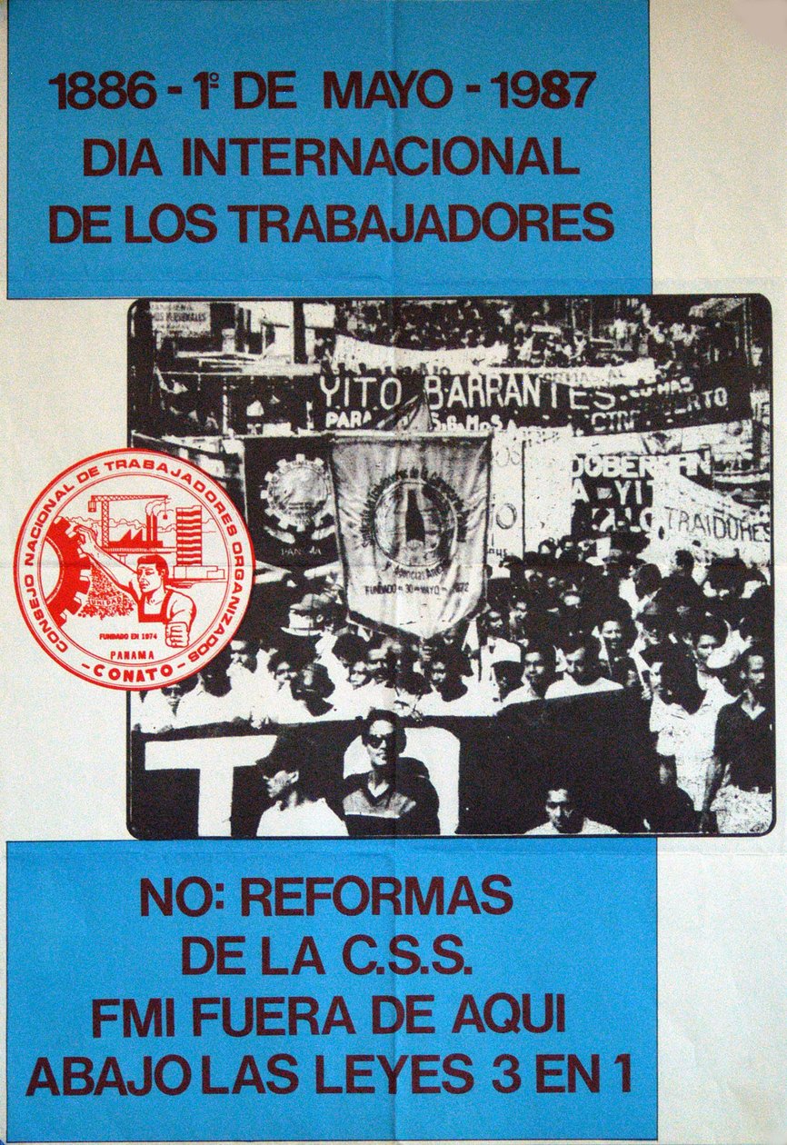 Spanisches Plakat zum 1. Mai von Unknown