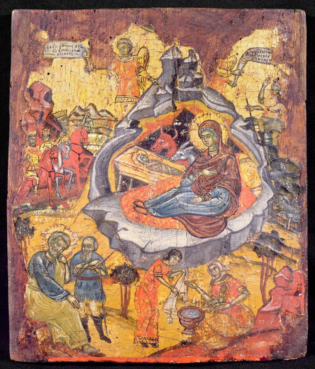 Die Geburt Christi, griechische Inseln, 1737 von Unknown