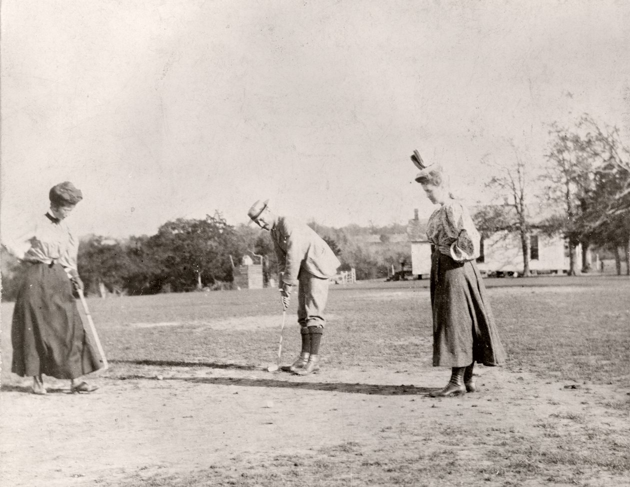 Golf in Dallas, ca. 1900 von American Photographer
