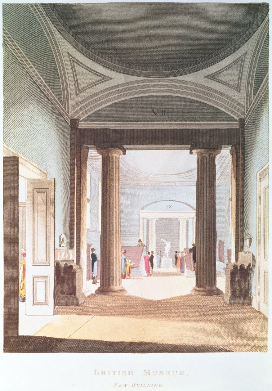 Das neue Gebäude im British Museum von English School