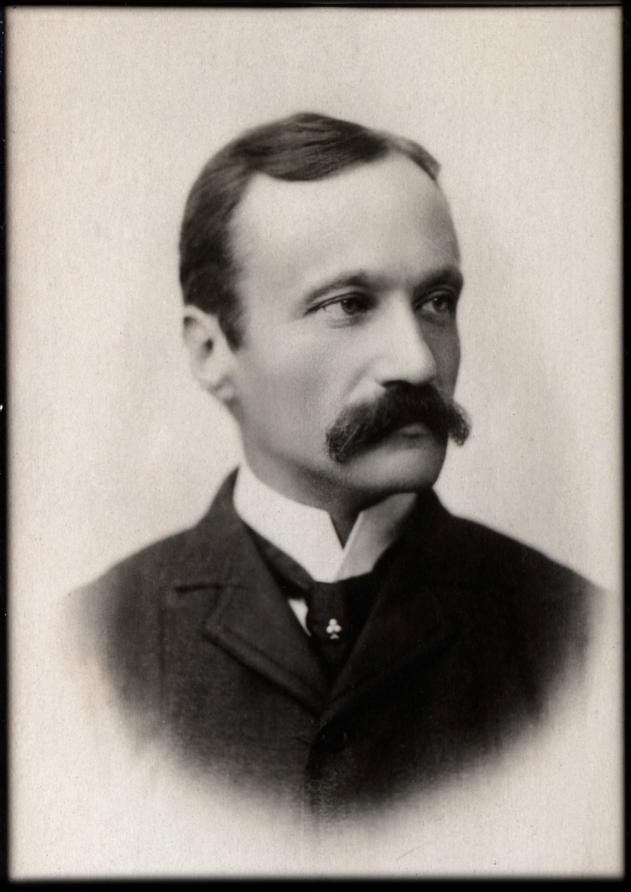 Porträt von Arrigo Boito (1842-1918), italienischer Dichter, Journalist, Romanautor und Komponist von French Photographer