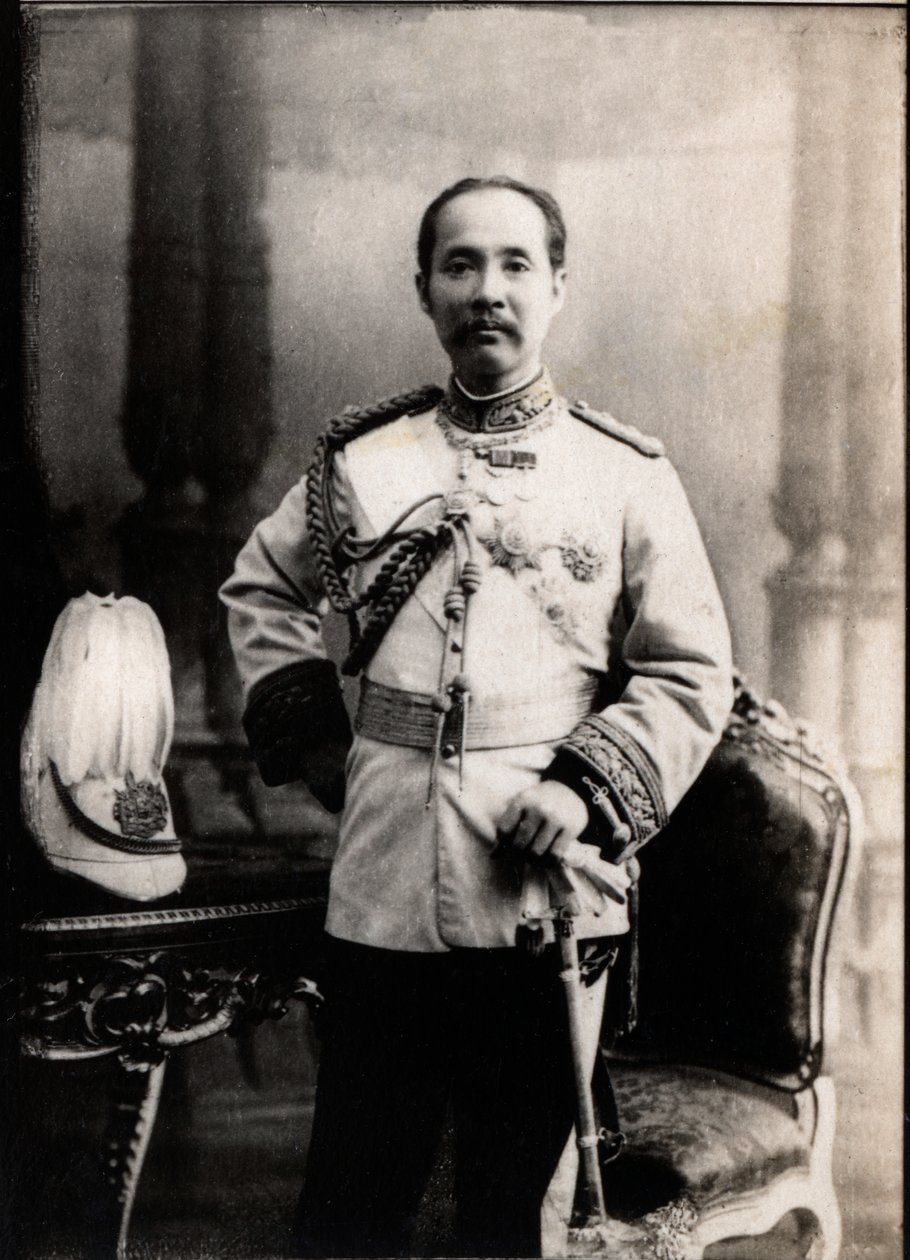 Porträt von Chulalongkorn (Rama V) (1853-1910), König von Siam (Thailand) von French Photographer