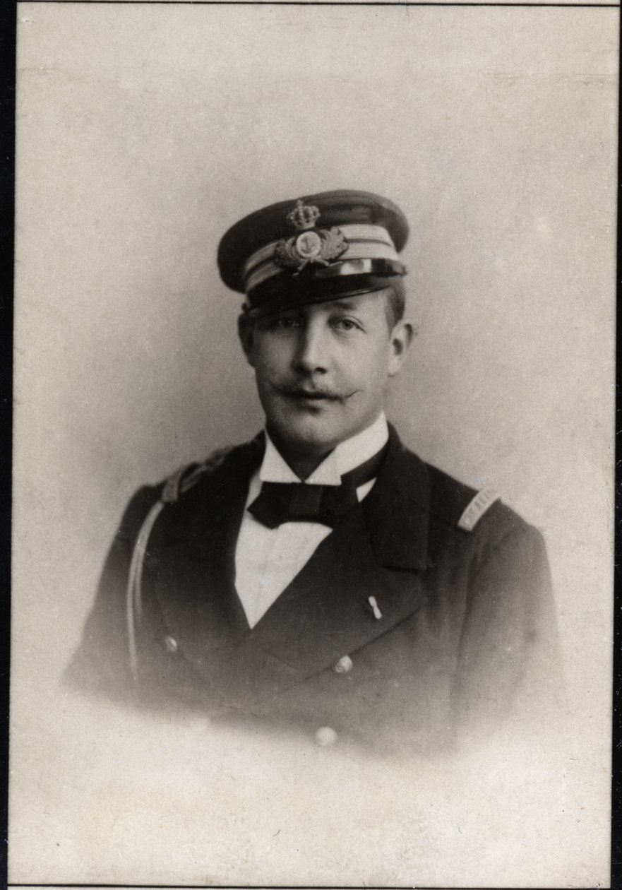 Porträt von Prinz Georg von Griechenland und Dänemark (1869-1957) von French Photographer