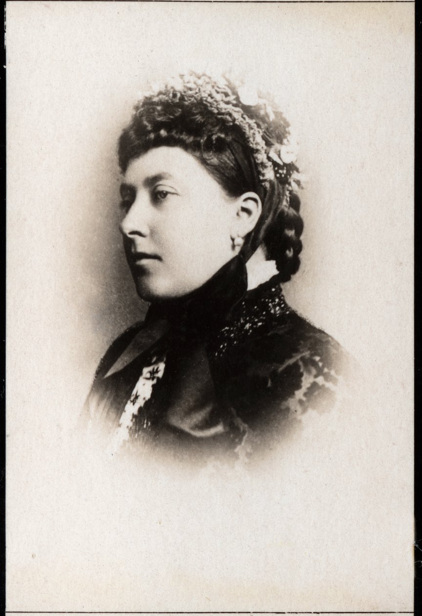 Porträt von Prinzessin Helena des Vereinigten Königreichs (1846-1923) von French Photographer