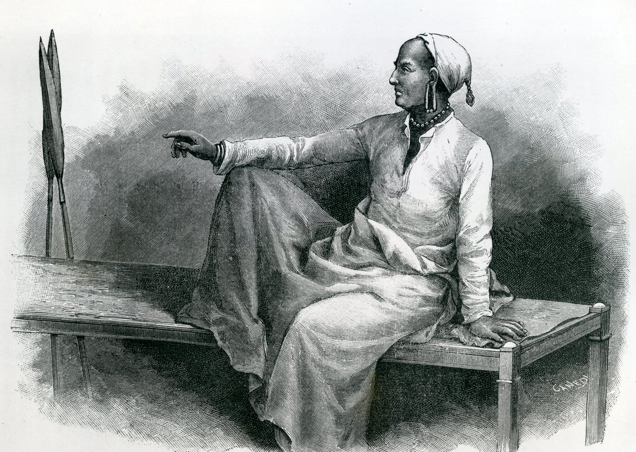 Mandara, Sultan von Motchi und Hauptchef von Kilima-Ndjaro von French School