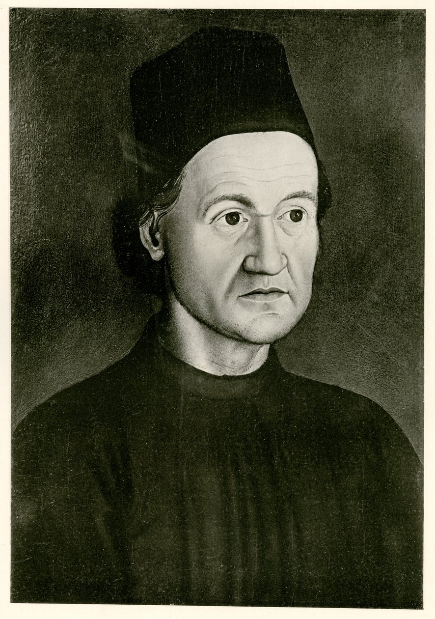 Johannes Geiler von Kaisersberg, 1884-90 (Fototypie) von German School