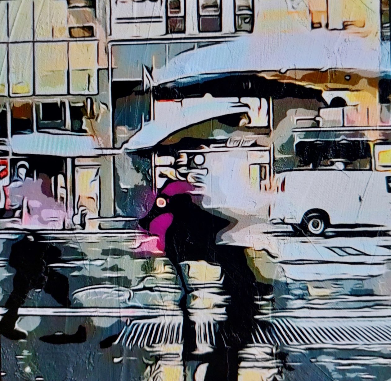 Abstract city 1 von Mavet