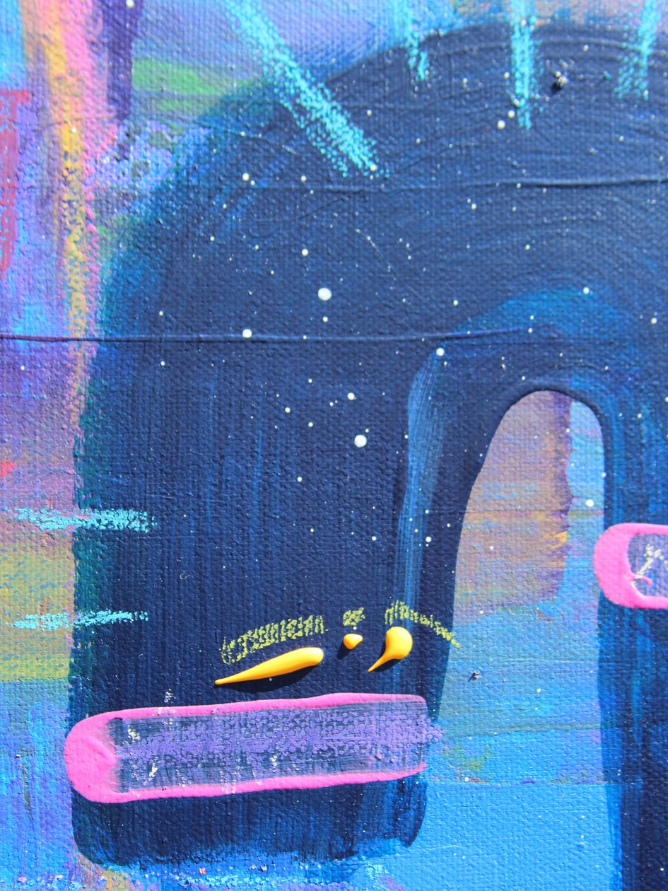 Weg des Bewusstseins (Detail) von Emilie Csapo Ertl