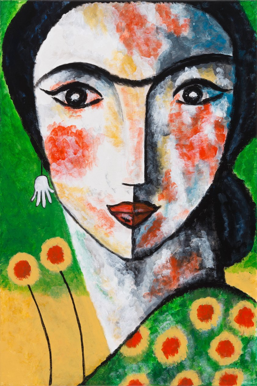 Frida Kahlo von Zaga-Art Sopot