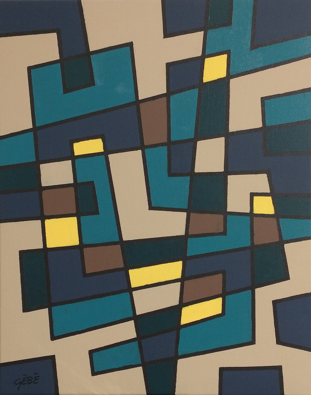 Variable Geometrie (Werk Nr. 3 von 5) von Guy Boulianne