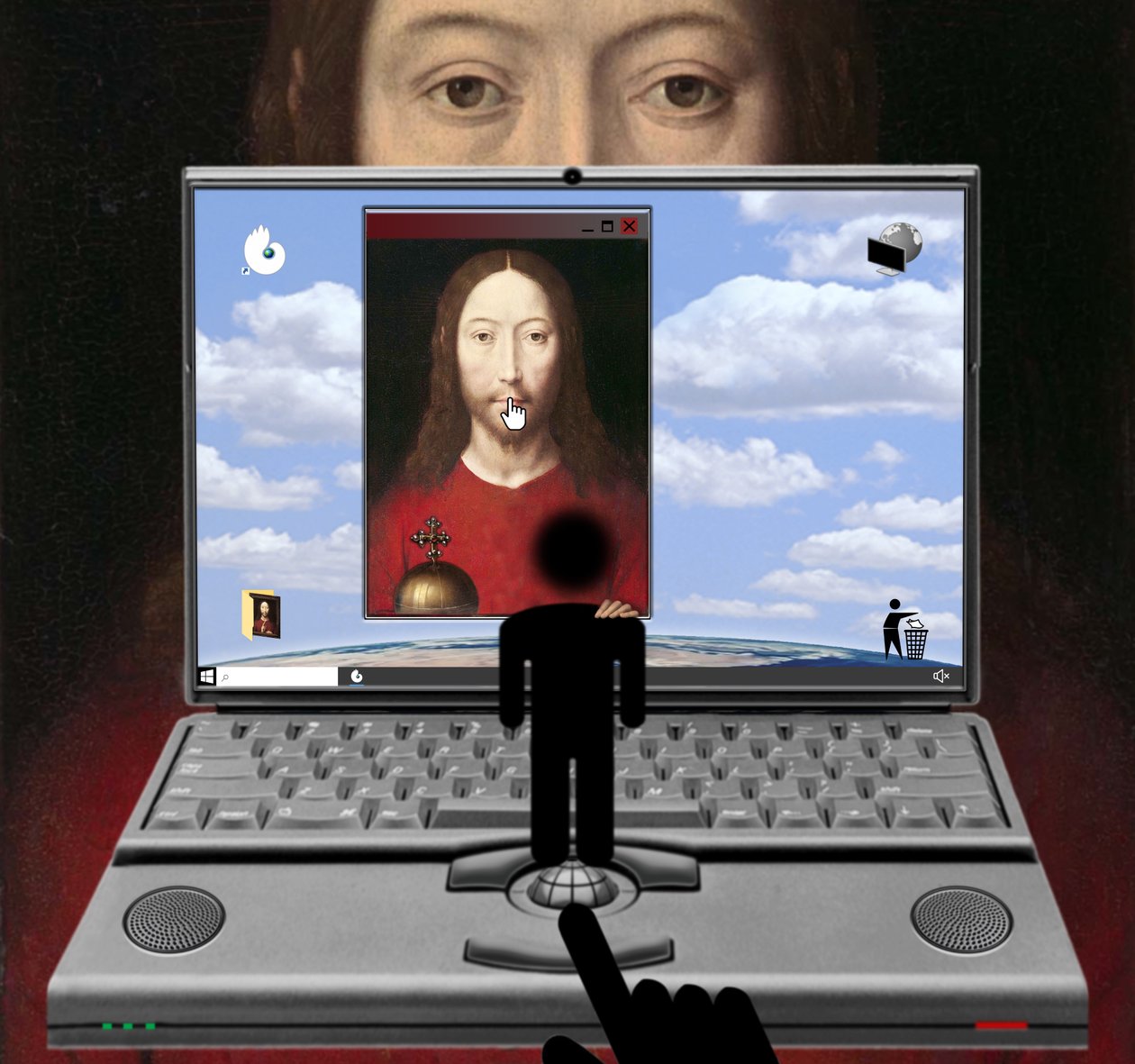 PSSST (aus der Serie: Windows) von Alexander Eibach