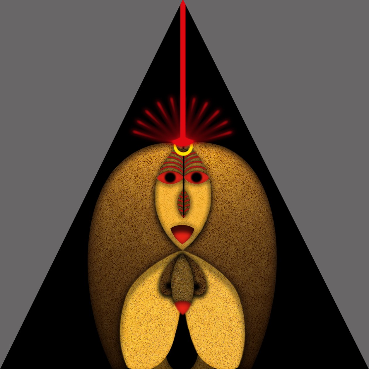 Erschrecken (IV) von Alexander Eibach