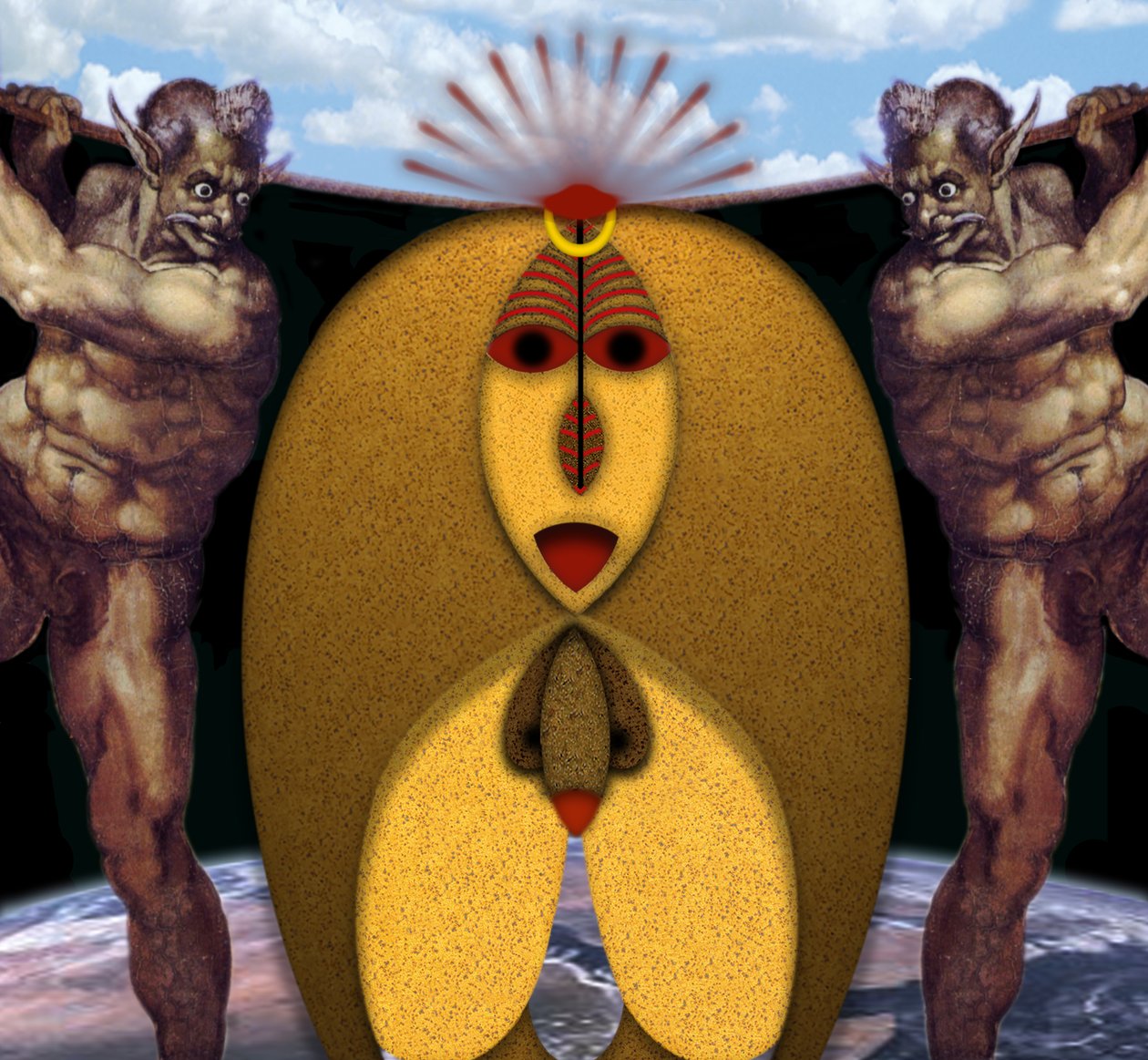 Schwierige Überfahrt (II) (aus der Serie Anima Dannata) von Alexander Eibach
