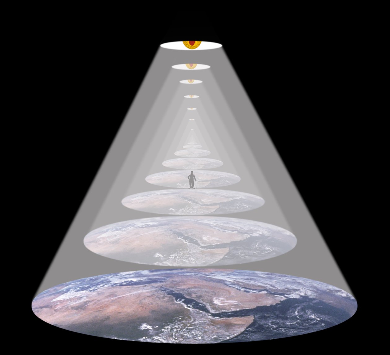 Take the long way home (II) (Supertramp) (aus der Serie Lichtungswechsel) von Alexander Eibach