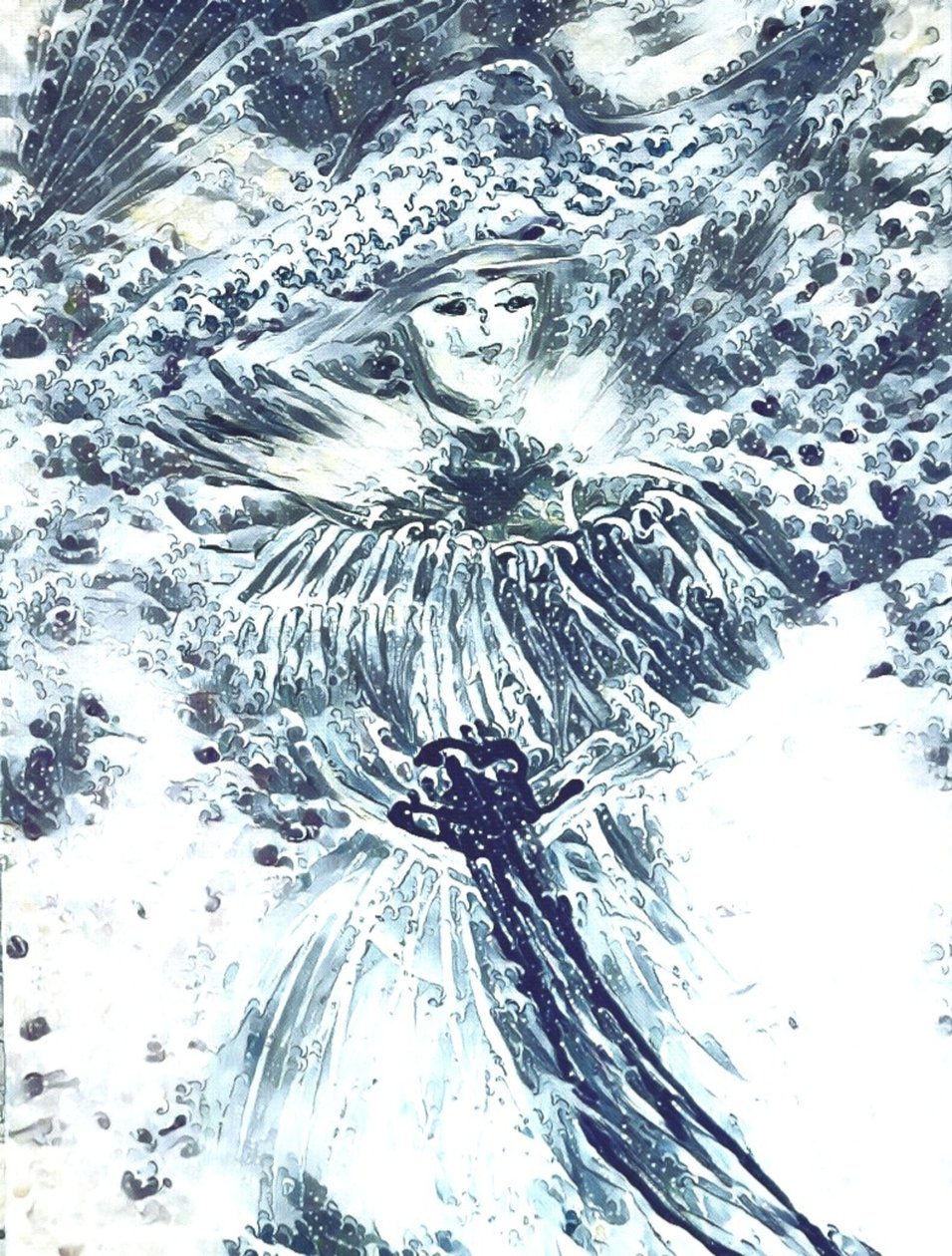 Die Schneekönigin von Margareta Uliarte