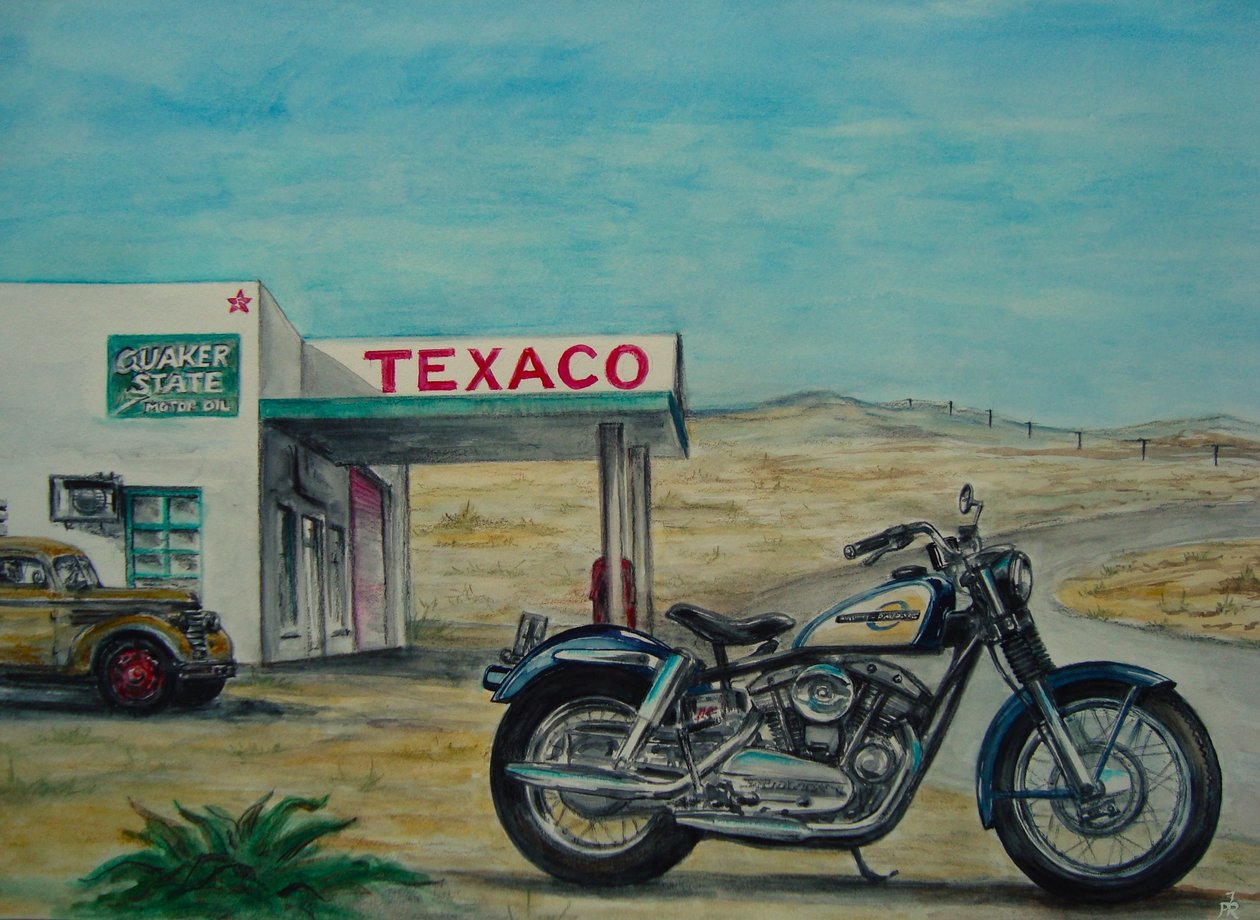 Harley Davidson Sportster 1959 von Jörg-Peter Rabe