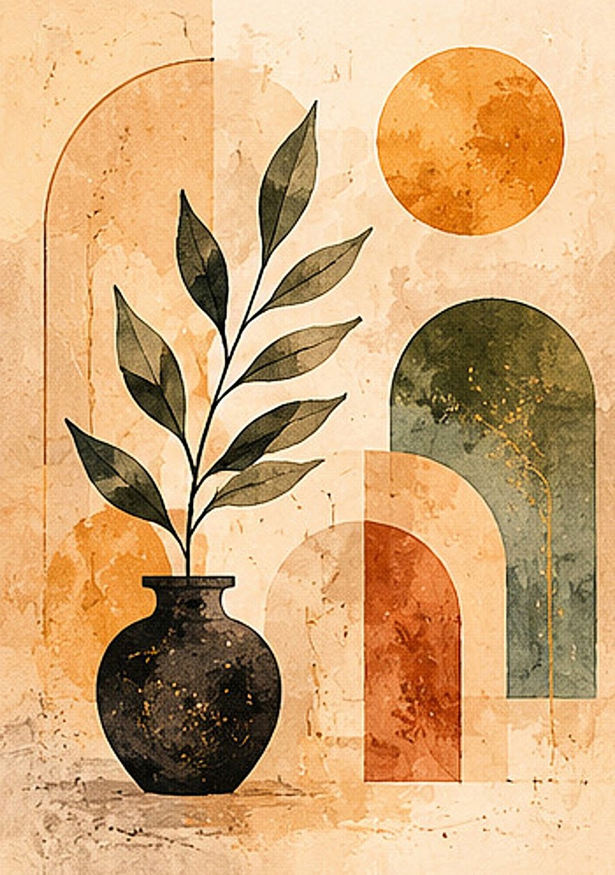 Botanische Harmonie von Nomi Morina