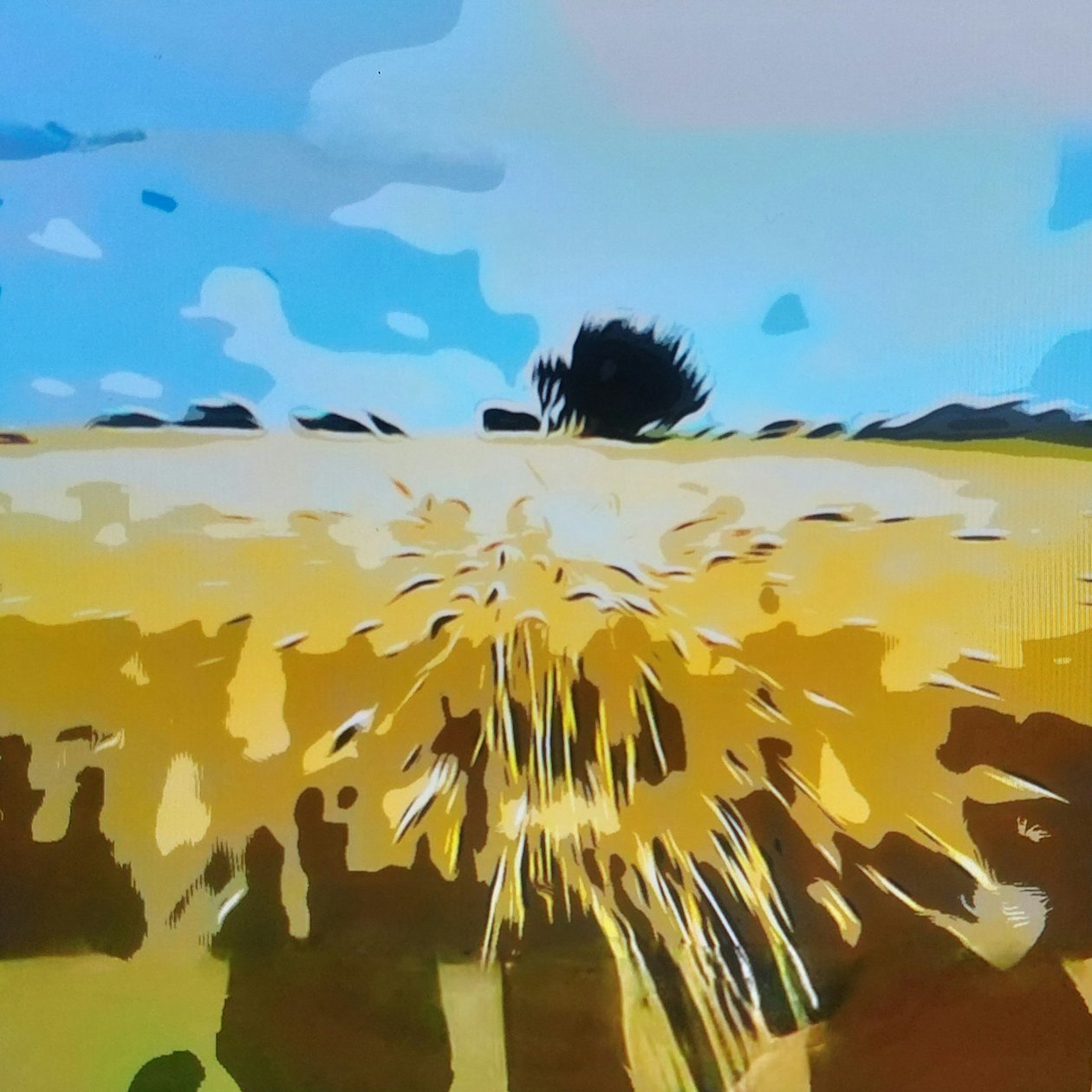 Digitale Landschaft 12 von M. Vet