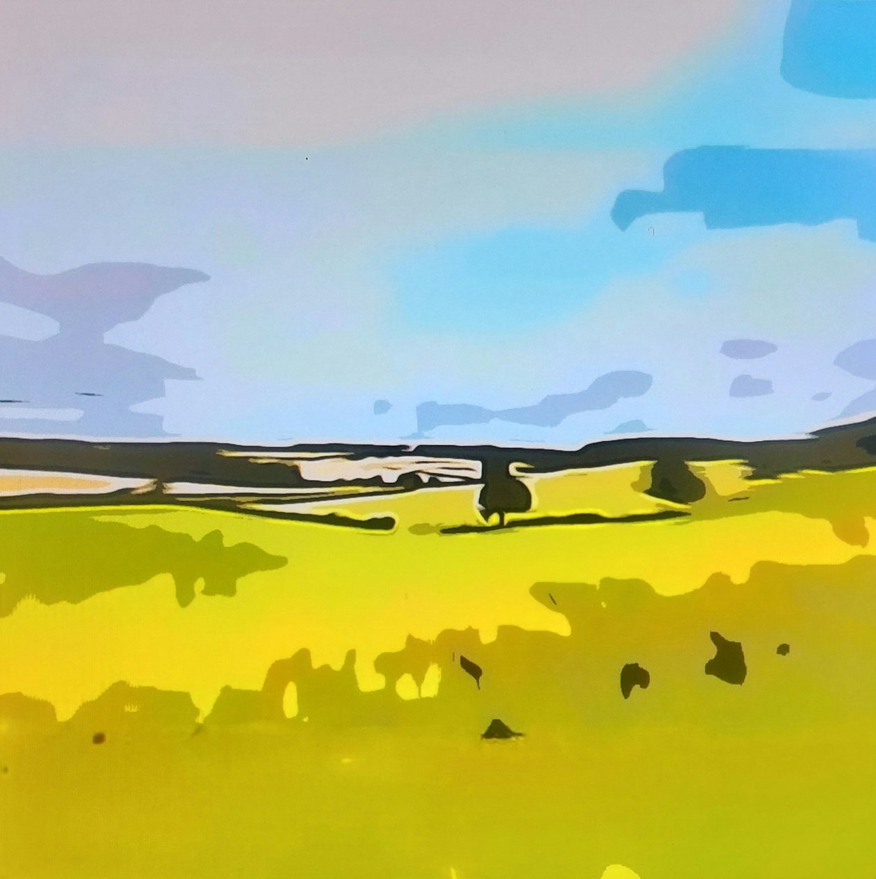 Digitale Landschaft 14 von M. Vet