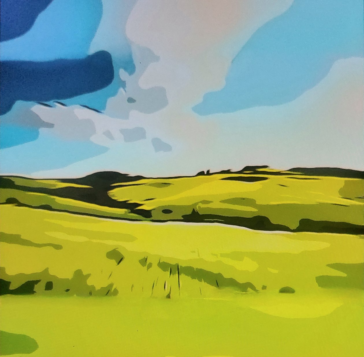 Digitale Landschaft 21 von M. Vet