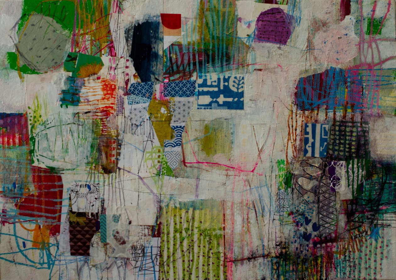 White Abstraction 5 von OBOSHI