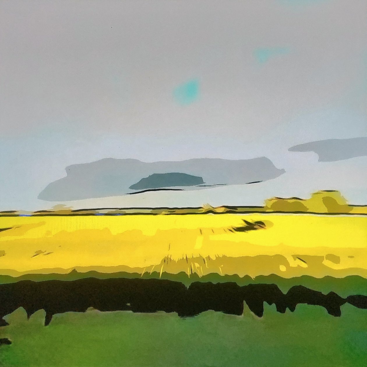 Digitale Landschaft 33 von M. Vet