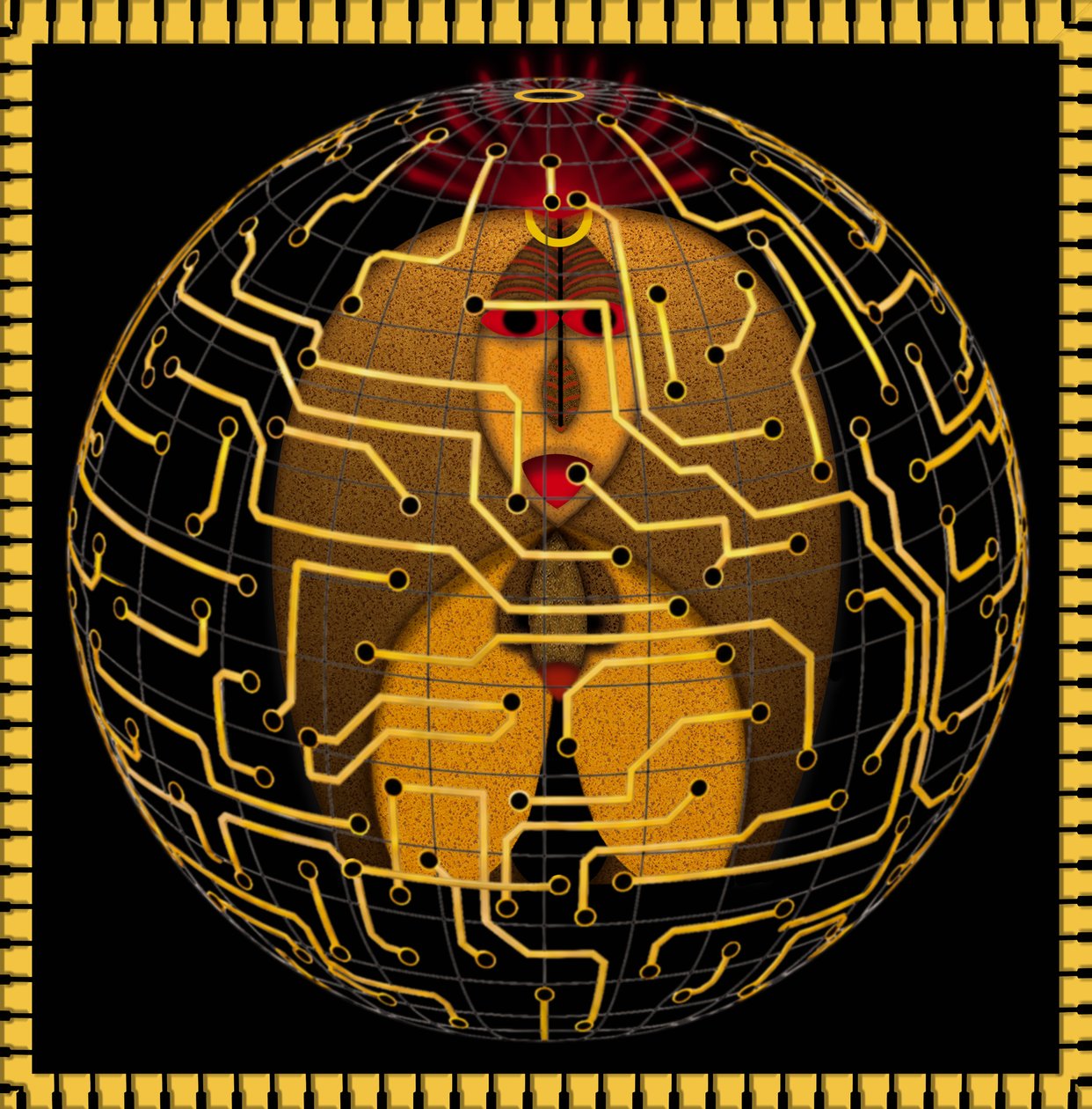 Der Goldene Käfig (III) von Alexander Eibach