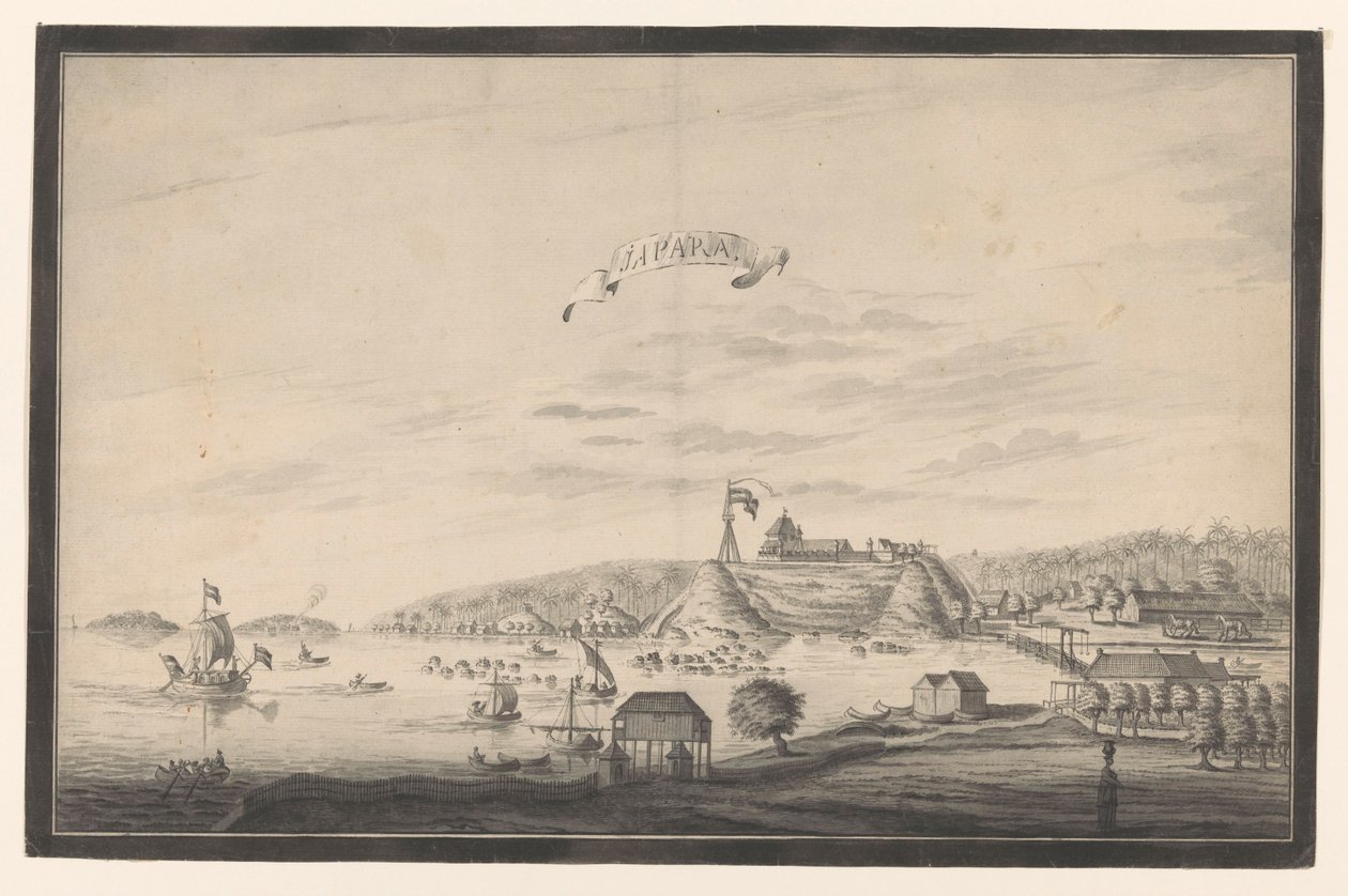 Ansicht von Jepara von A. de Nelly (possibly)
