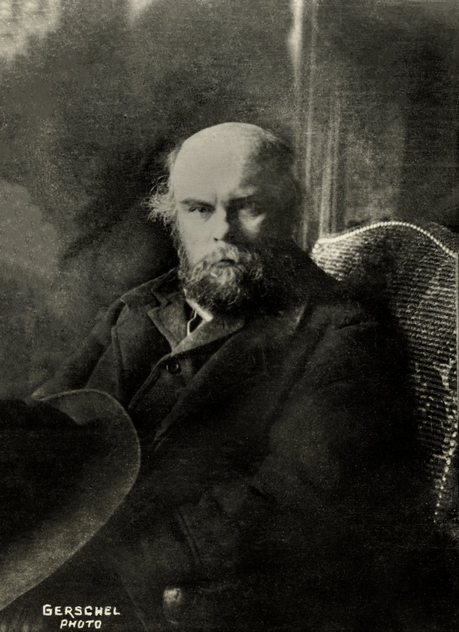 Porträt des Schriftstellers Paul Verlaine von Aaron Gerschel