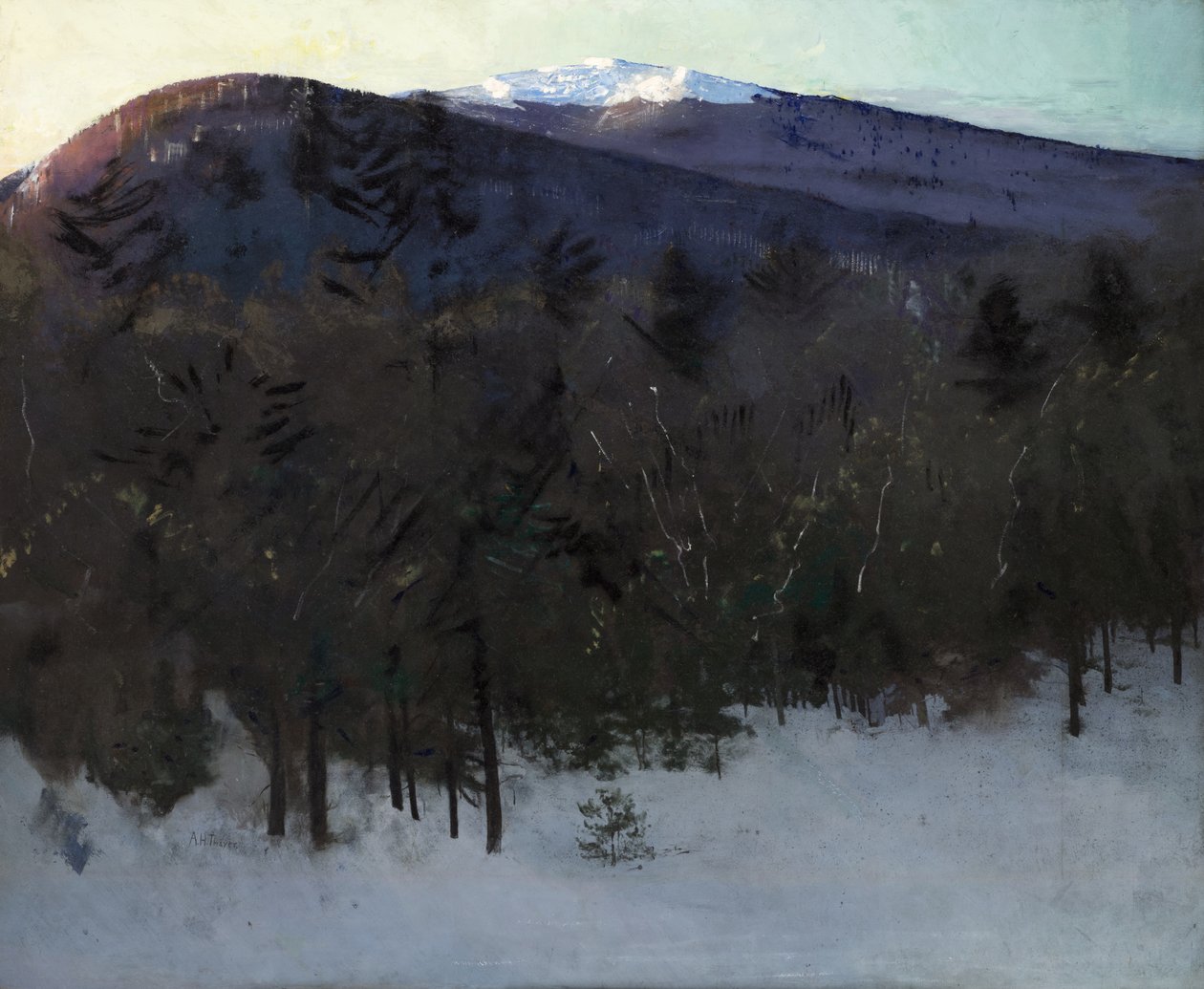 Mount Monadnock von Abbott Handerson Thayer