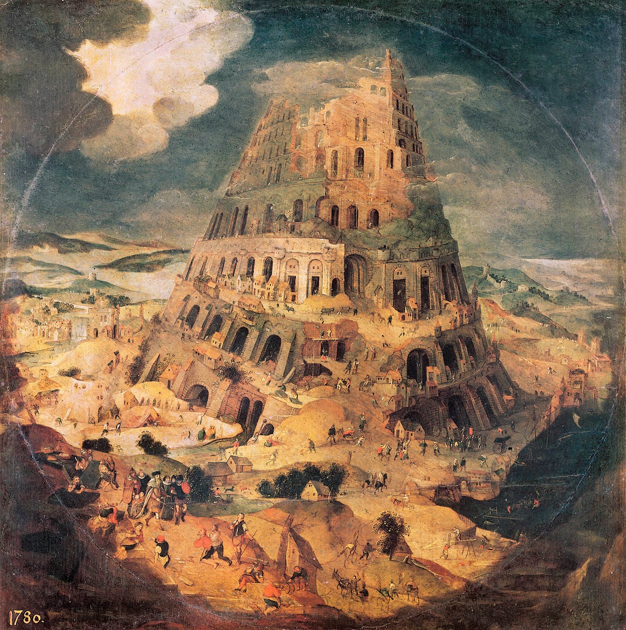 Der Turmbau zu Babel von Abel Grimmer or Grimer