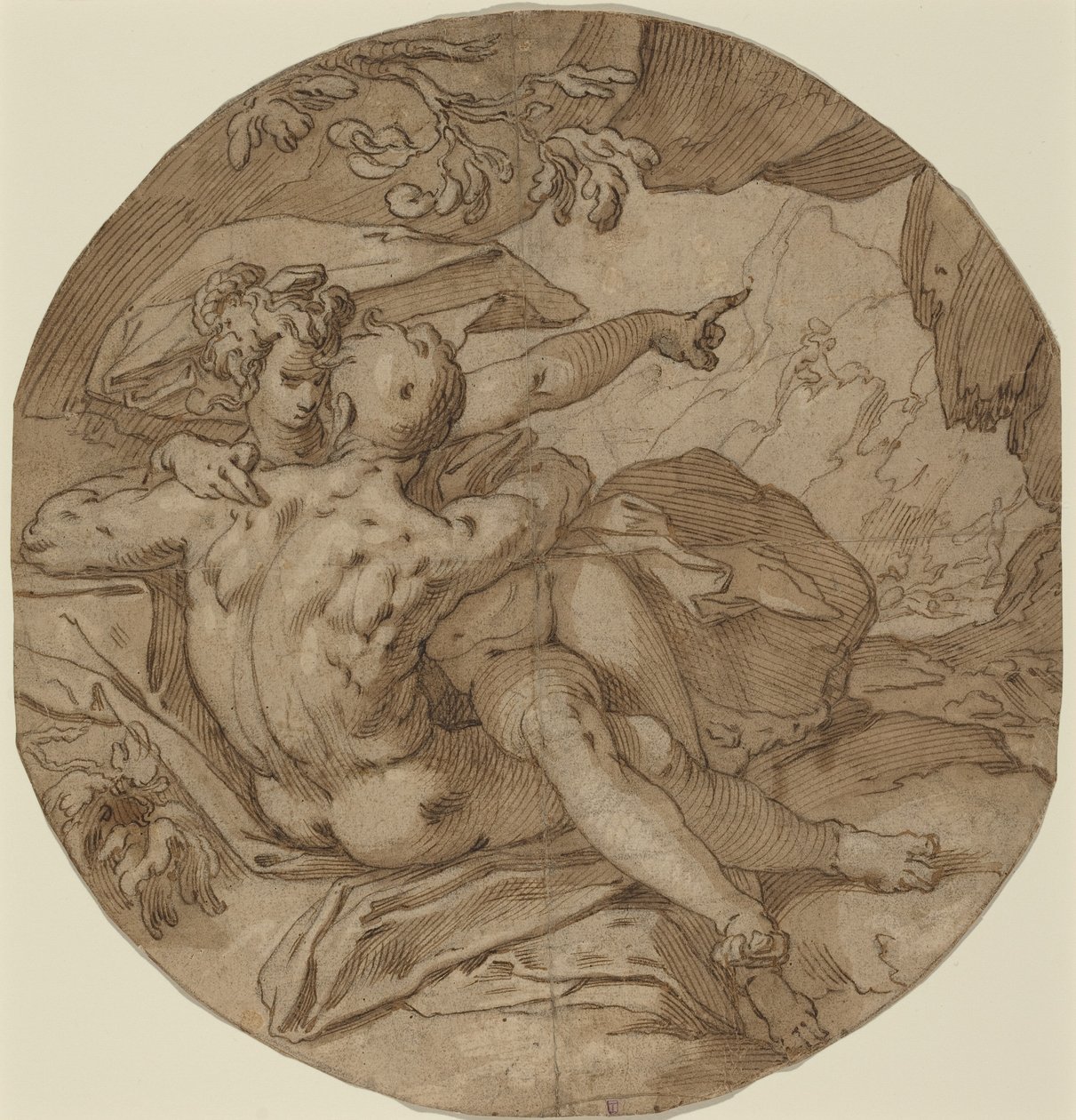 Acis und Galatea, um 1590 von Abraham Bloemaert