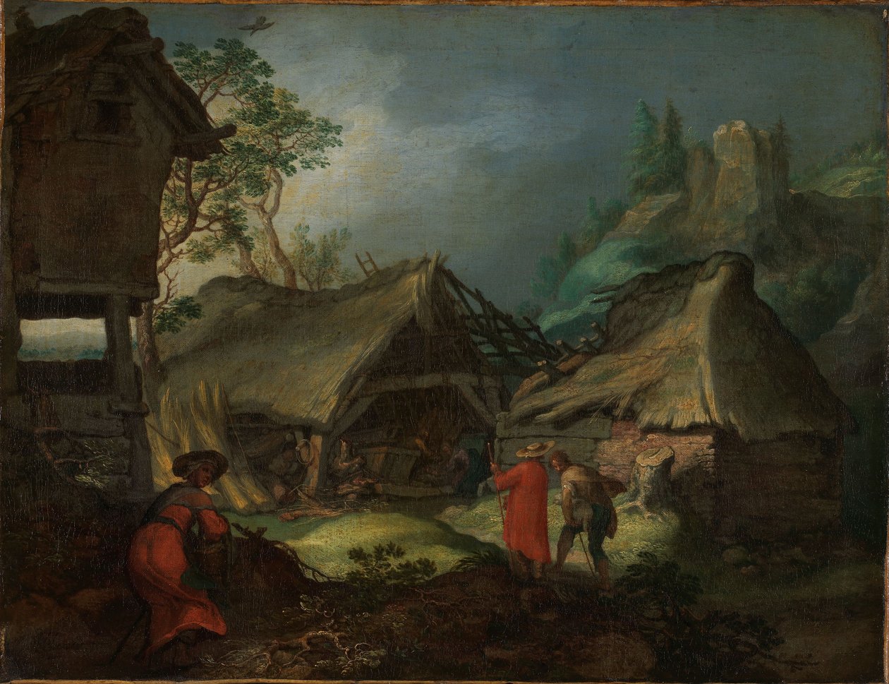 Die Anbetung der Hirten von Abraham Bloemaert