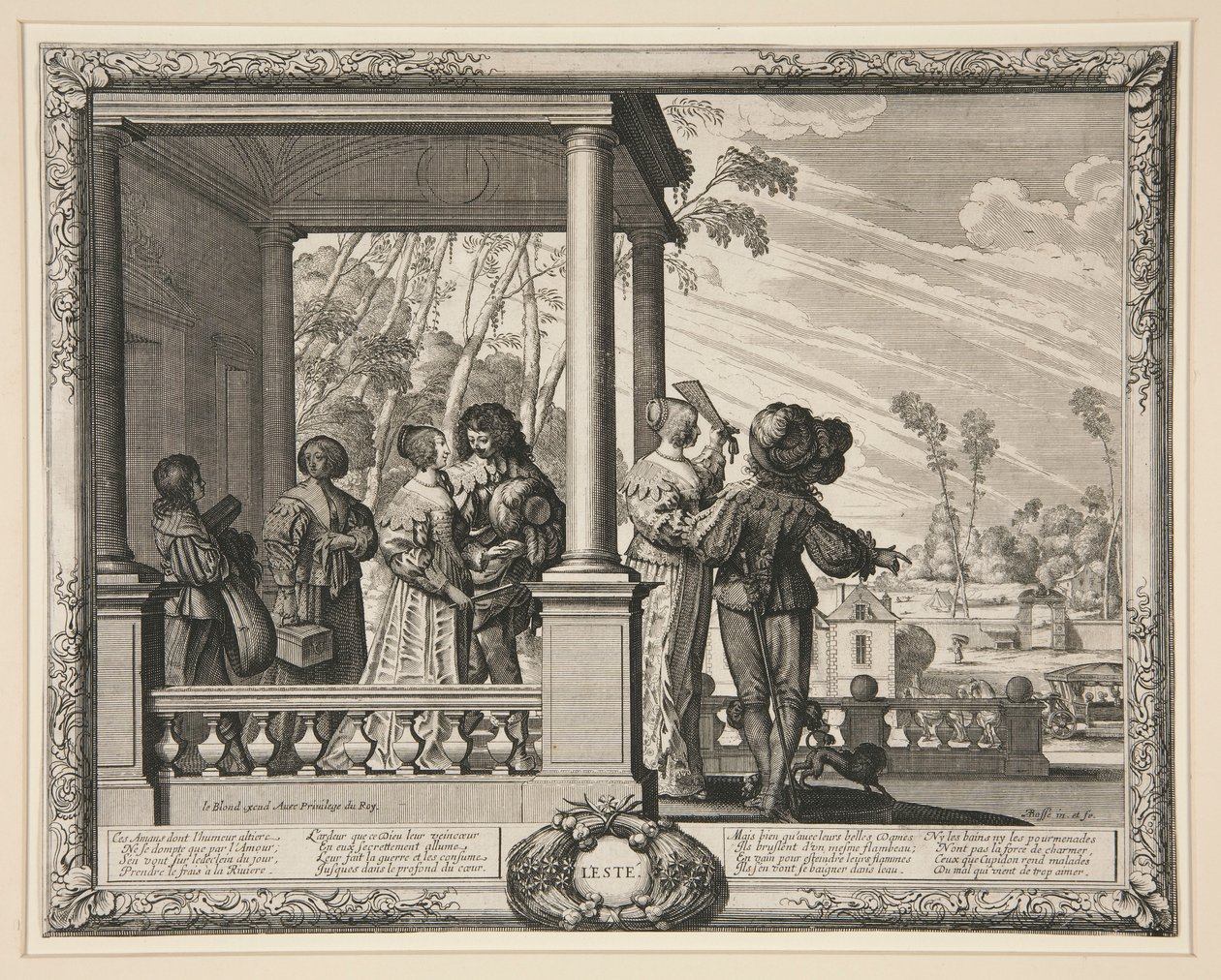 Die vier Jahreszeiten: Sommer von Abraham Bosse