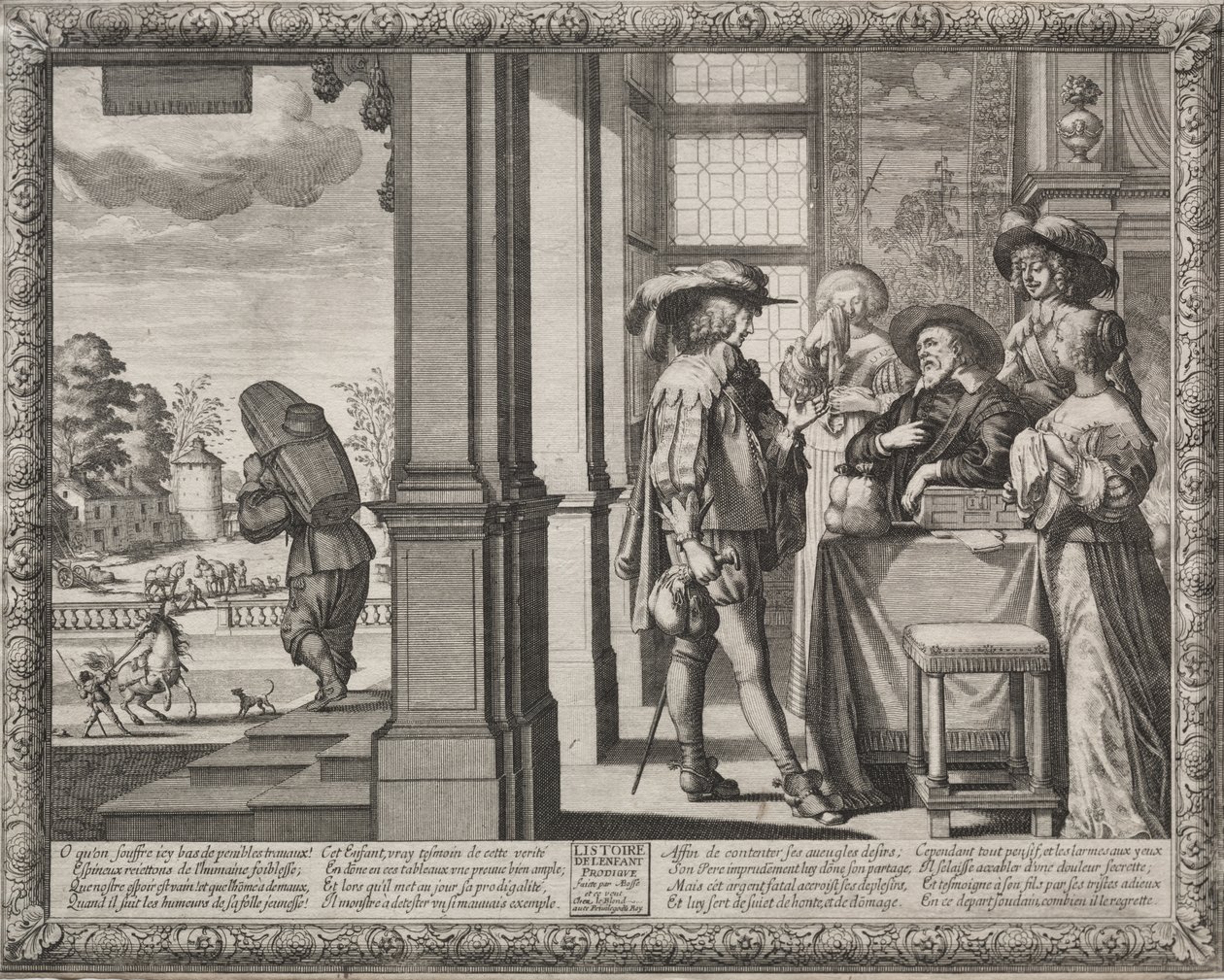 Der verlorene Sohn von Abraham Bosse