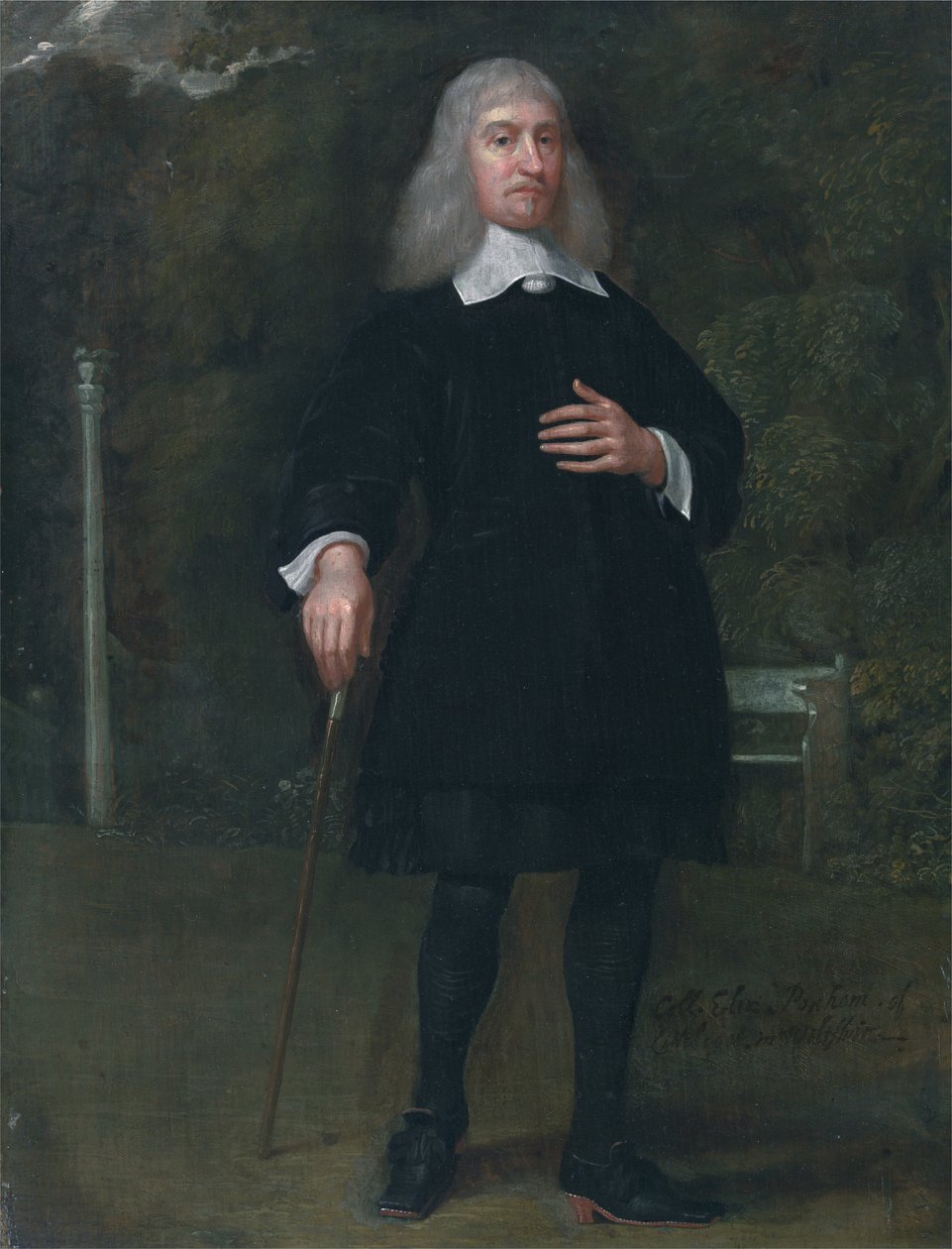 Colonel Alexander Popham, von Littlecote, Wiltshire, von Abraham Staphorst (circa 1638-1696) von Abraham Staphorst
