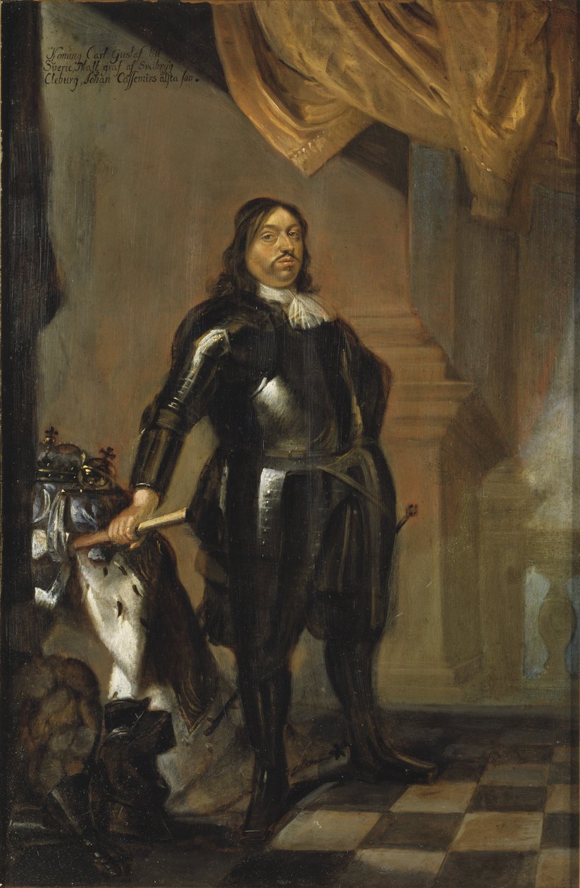 Porträt von König Karl X. Gustav von Schweden von Abraham Wuchters