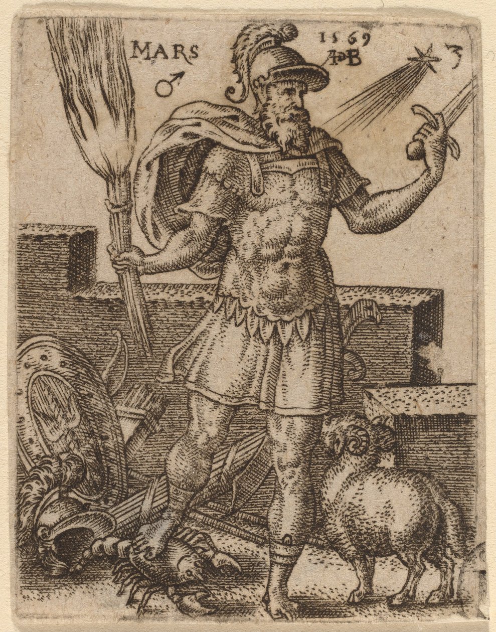 Mars von Abraham de Bruyn