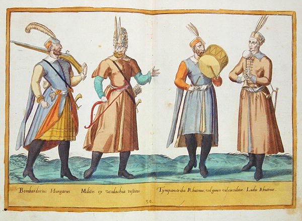Kostüme des sechzehnten Jahrhunderts aus 