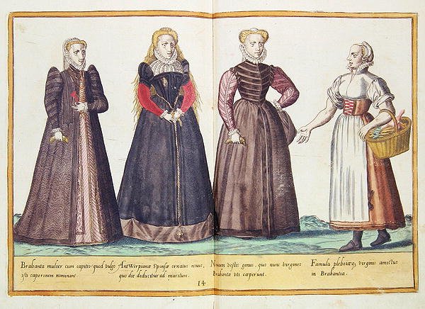 Kostüme des 16. Jahrhunderts aus 