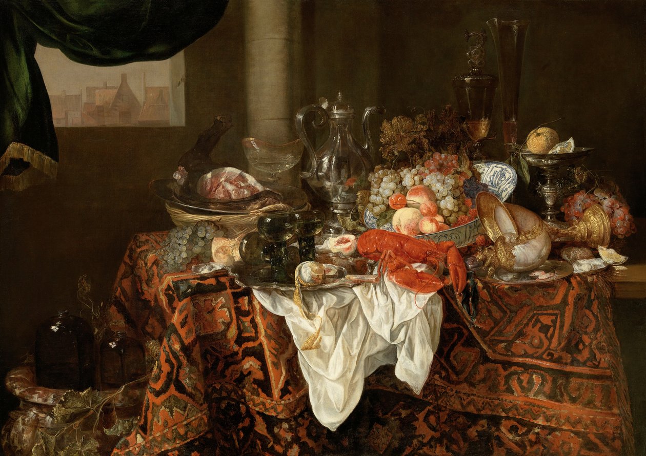 Bankett-Stillleben von Abraham van Beijeren