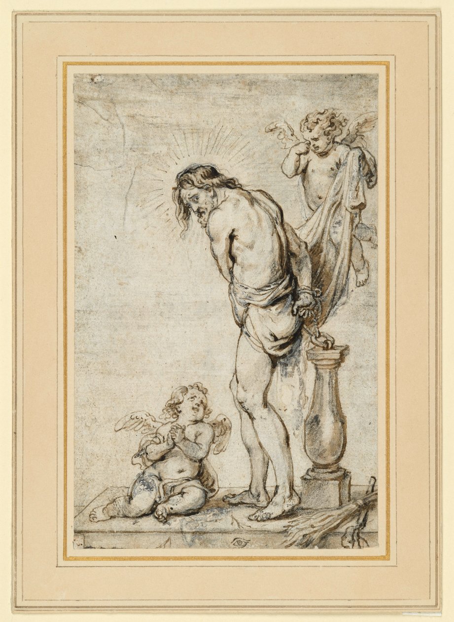 Christus an der Geißelsäule von Abraham van Diepenbeeck