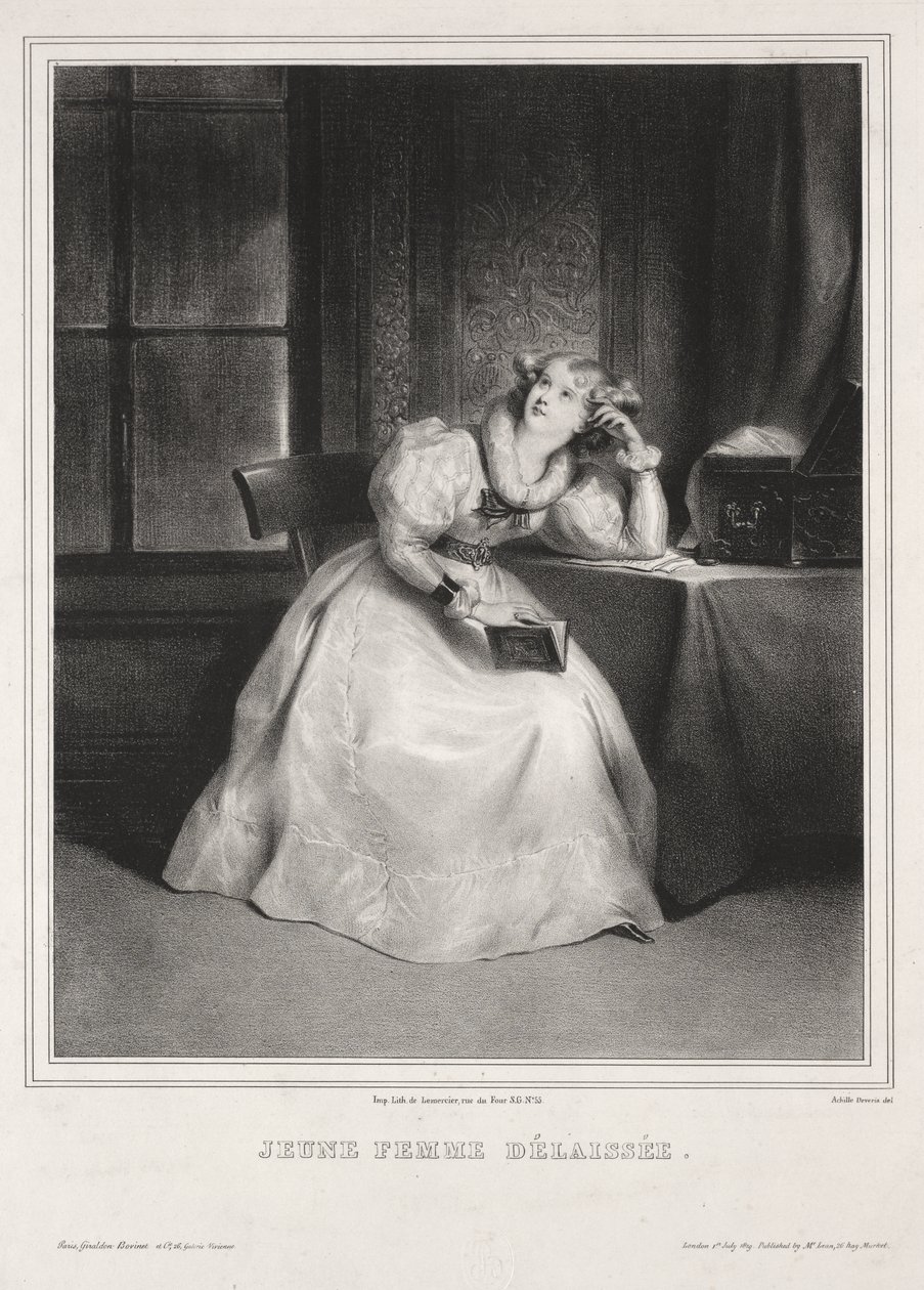 Träumerei von Achille Devéria
