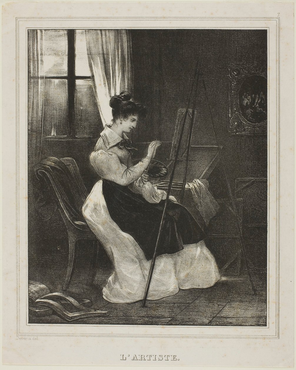 Der Künstler von Achille Devéria