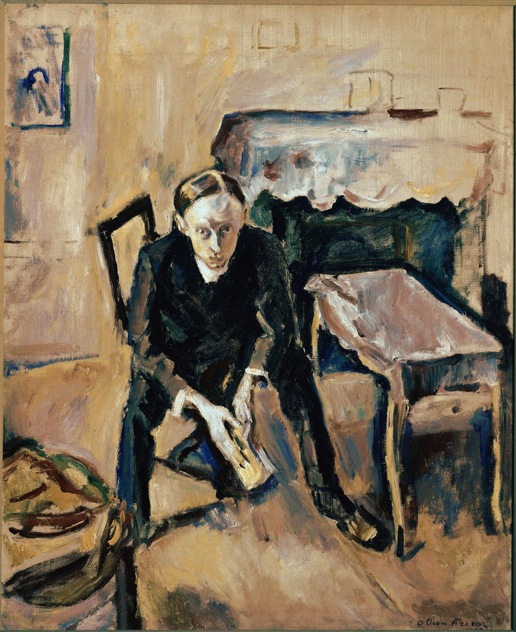 Porträt des französischen Schriftstellers Fernand Fleuret von Achille Emile Othon Friesz