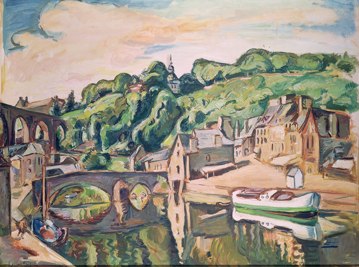 Ansicht von Dinan von Achille Emile Othon Friesz