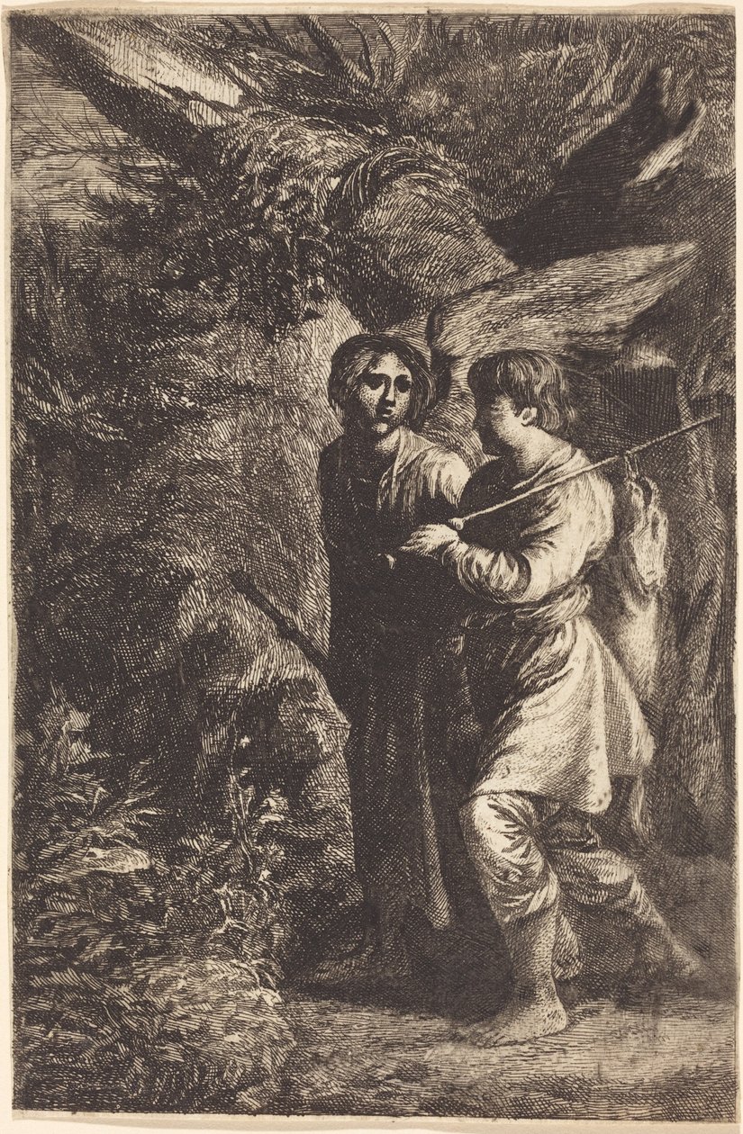 Tobias und der Engel von Adam Elsheimer
