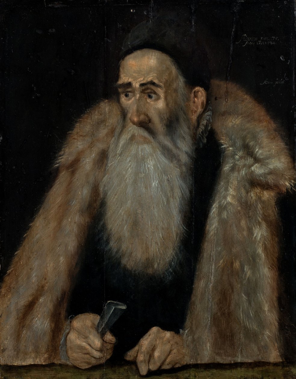 Porträt eines alten Mannes von Adam Grimmer